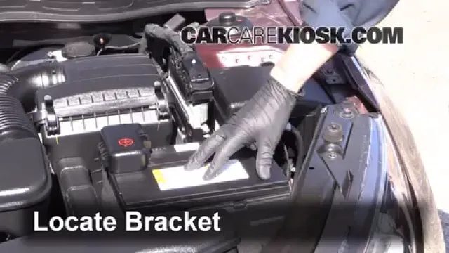 2013 Kia Optima LX 2.4L 4 Cyl. Battery Replace
